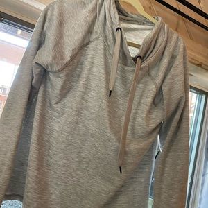 grey light sweatshirt